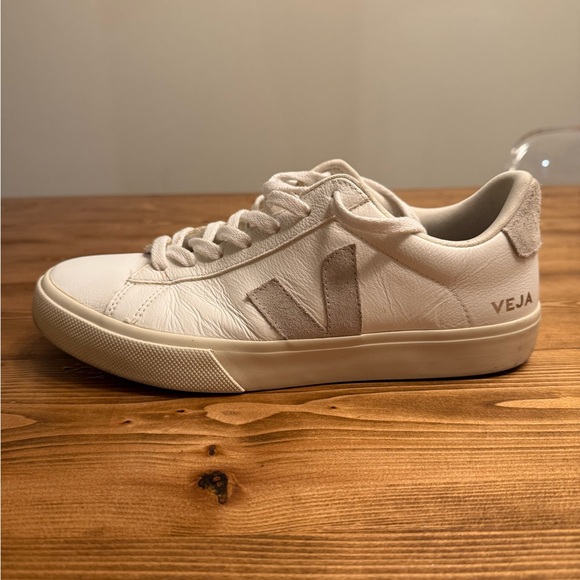 VEJA CAMPO LEATHER WHITE NATURAL - Picture 7 of 9